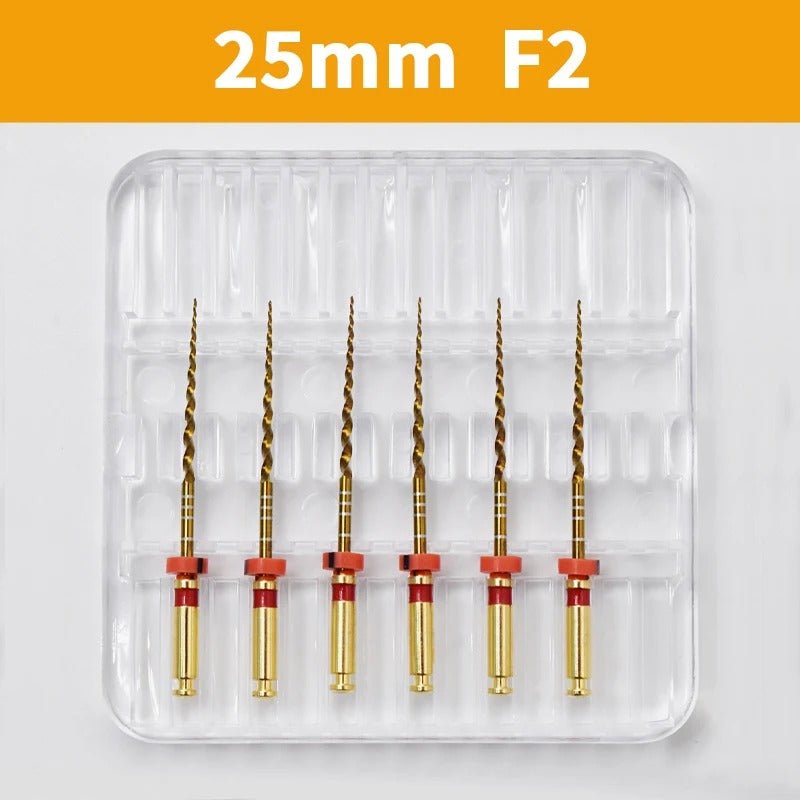 Dentistry Supplies & Equipment Nickel titanium flexible files 21/25 mm Picture of 25 mm F2 Set (6 pieces)