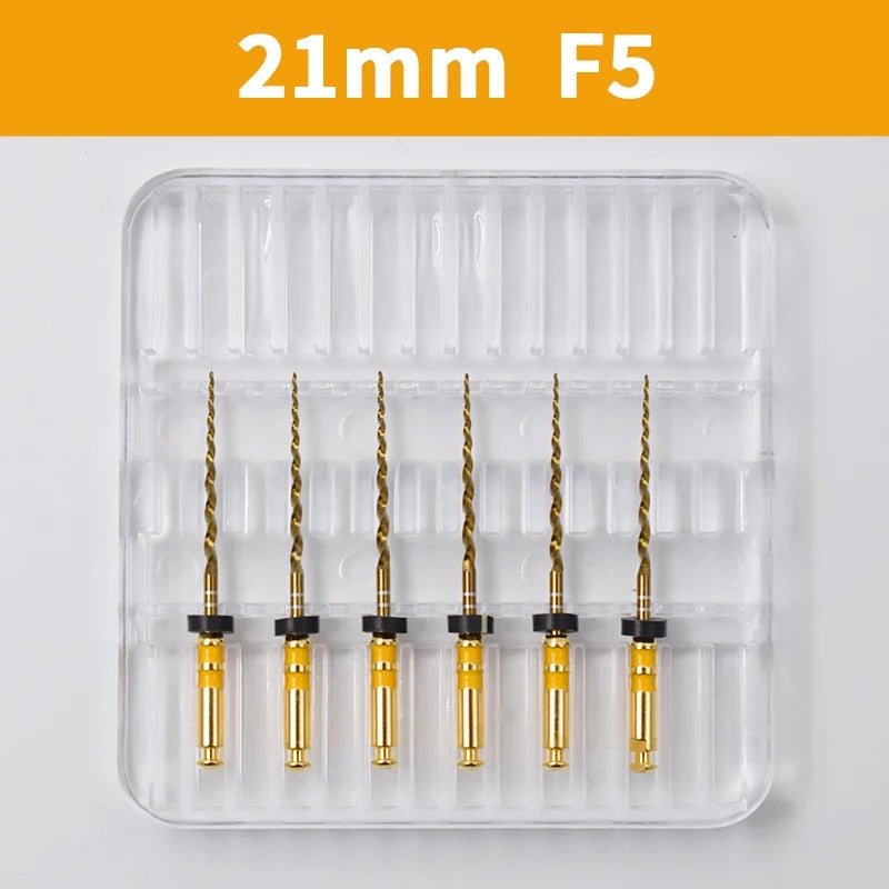 Dentistry Supplies & Equipment Nickel titanium flexible files 21/25 mm Picture of 21 mm F5 Set (6 pieces)