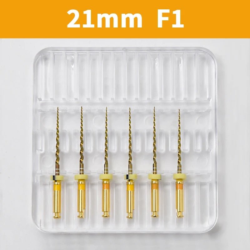 Dentistry Supplies & Equipment Nickel titanium flexible files 21/25 mm Picture of 21 mm F1 Set (6 pieces)