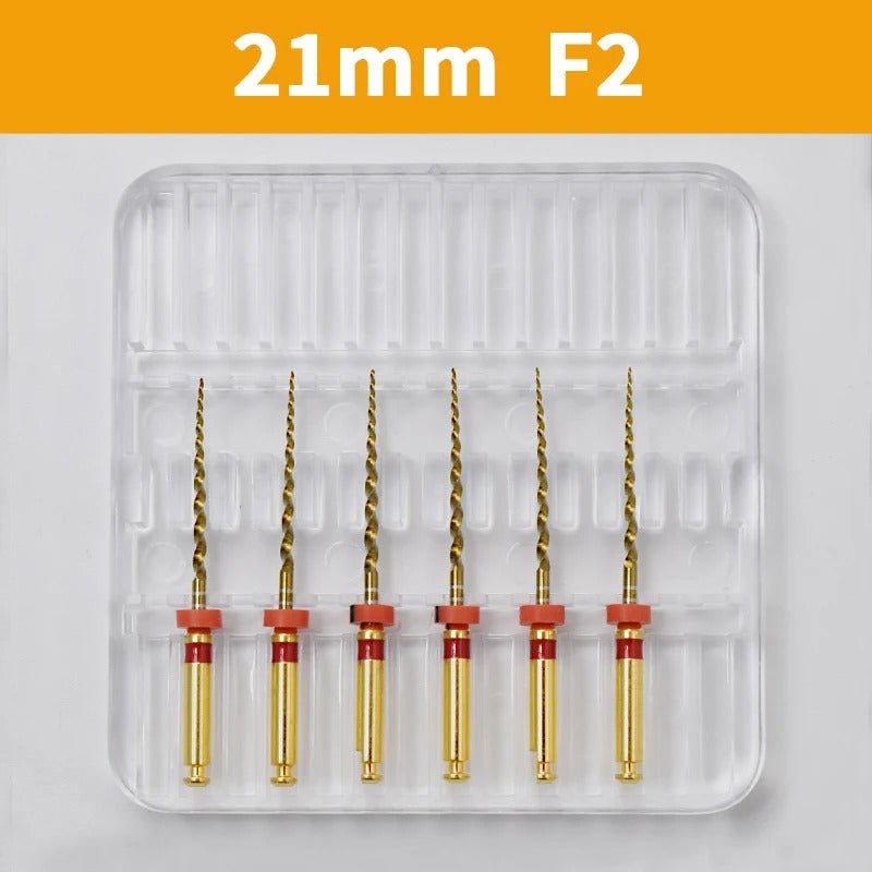 Dentistry Supplies & Equipment Nickel titanium flexible files 21/25 mm Picture of 21 mm F2 Set (6 pieces)