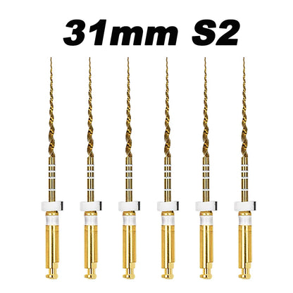 Dentistry Supplies & Equipment Nickel titanium flexible files 19/31 mm Picture of 31 mm S2 Set (6 pieces)