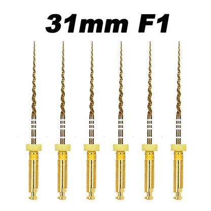 Dentistry Supplies & Equipment Nickel titanium flexible files 19/31 mm Picture of 31 mm F1 Set (6 pieces)