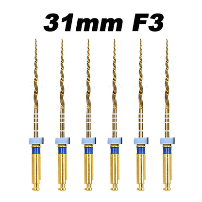 Dentistry Supplies & Equipment Nickel titanium flexible files 19/31 mm Picture of 31 mm F3 Set (6 pieces)