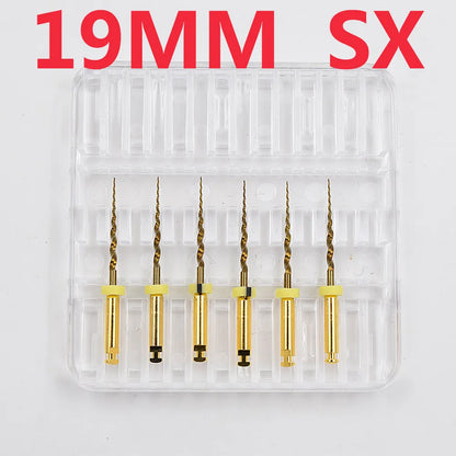 Dentistry Supplies & Equipment Nickel titanium flexible files 19/31 mm Picture of 19 mm SX Set (6 pieces)