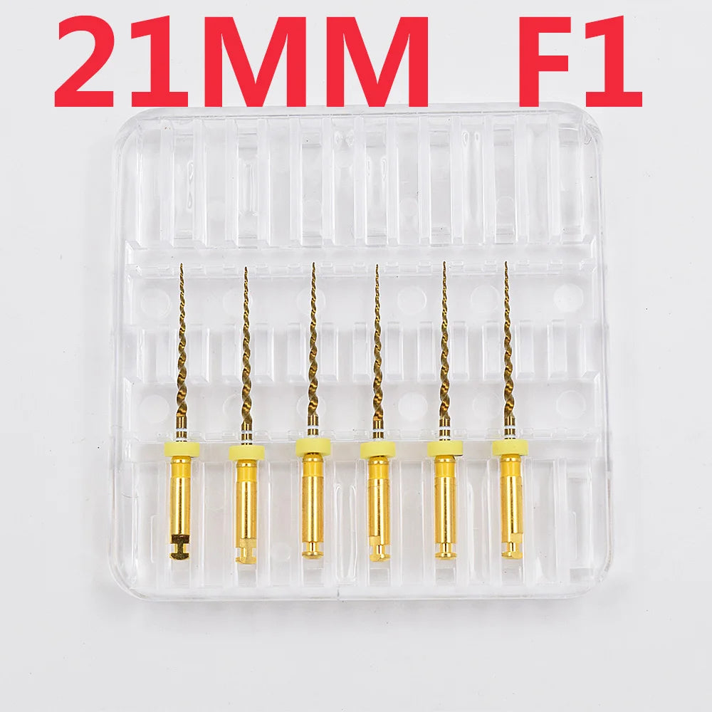 Dentistry Supplies & Equipment Nickel titanium flexible files 21/25 mm Picture of 21 mm F1 Set (6 pieces)