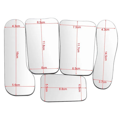 Dentistry Supplies & Equipment Orthodontic Photo Double-Sided Mirrors (5 mirrors offers shown with all sizes)