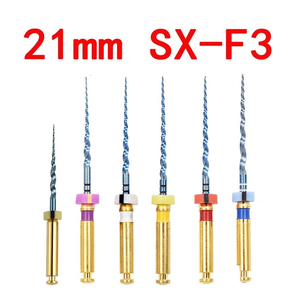 Dentistry Supplies & Equipment Orthodontic Blue Endodontic Files: Easy Facts and Uses 21 mm SX-F3