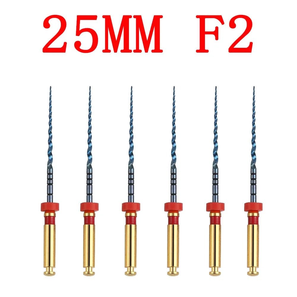 Dentistry Supplies & Equipment Orthodontic Blue Endodontic Files: Easy Facts and Uses 25 mm F2