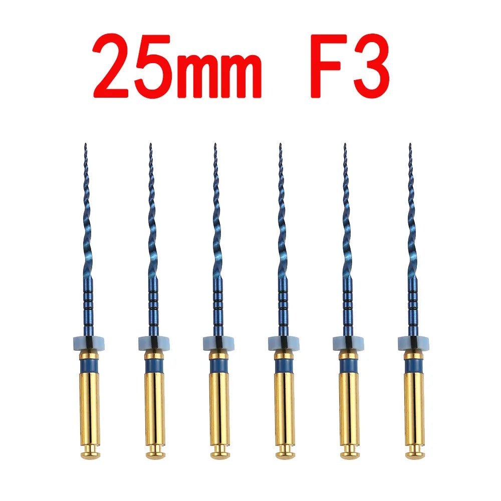 Dentistry Supplies & Equipment Orthodontic Blue Endodontic Files: Easy Facts and Uses 25 mm F3