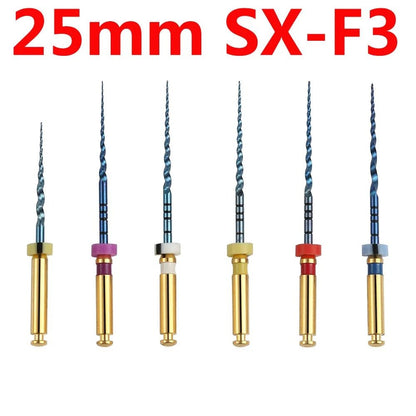Dentistry Supplies & Equipment Orthodontic Blue Endodontic Files: Easy Facts and Uses 25 mm SX-F3