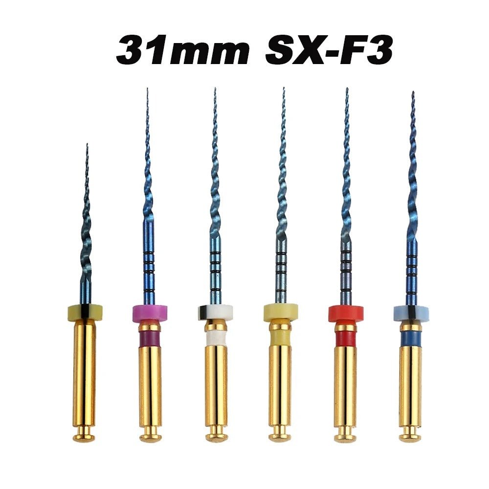 Dentistry Supplies & Equipment Orthodontic Blue Endodontic Files: Easy Facts and Uses 31 mm SX-F3