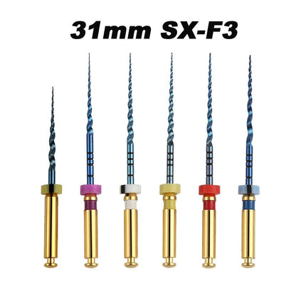 Dentistry Supplies & Equipment Orthodontic Blue Endodontic Files: Easy Facts and Uses 31 mm SX-F3