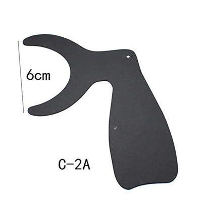 Dentistry Supplies & Equipment Photo Black Background Mirror tools (Piece number C-2A offers 6 cm shown)