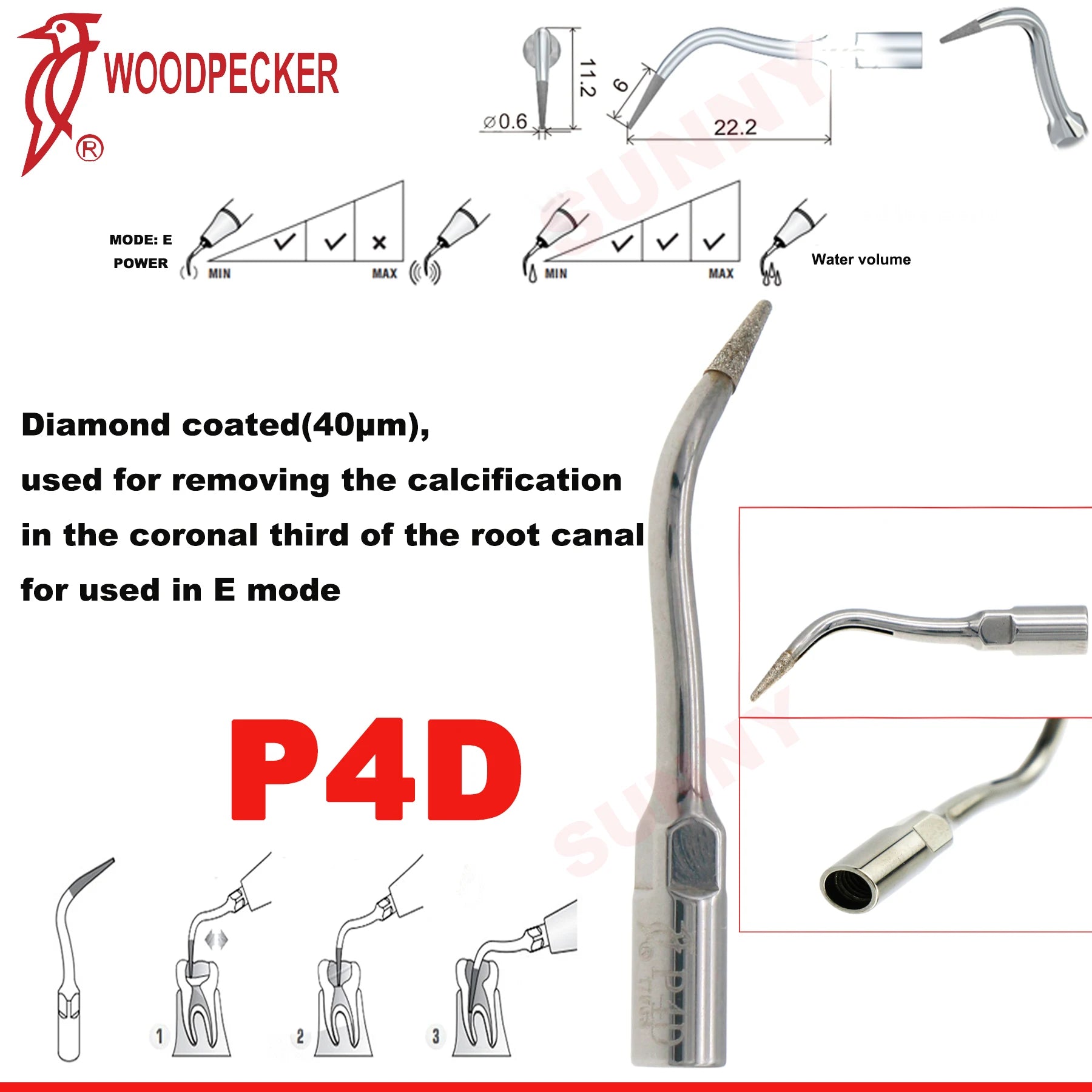 Dentistry Supplies & Equipment Scaler Tips Ultrasonic Tooth Cleaning
(Picture of P4D Piece Offers + sizes and Detail)