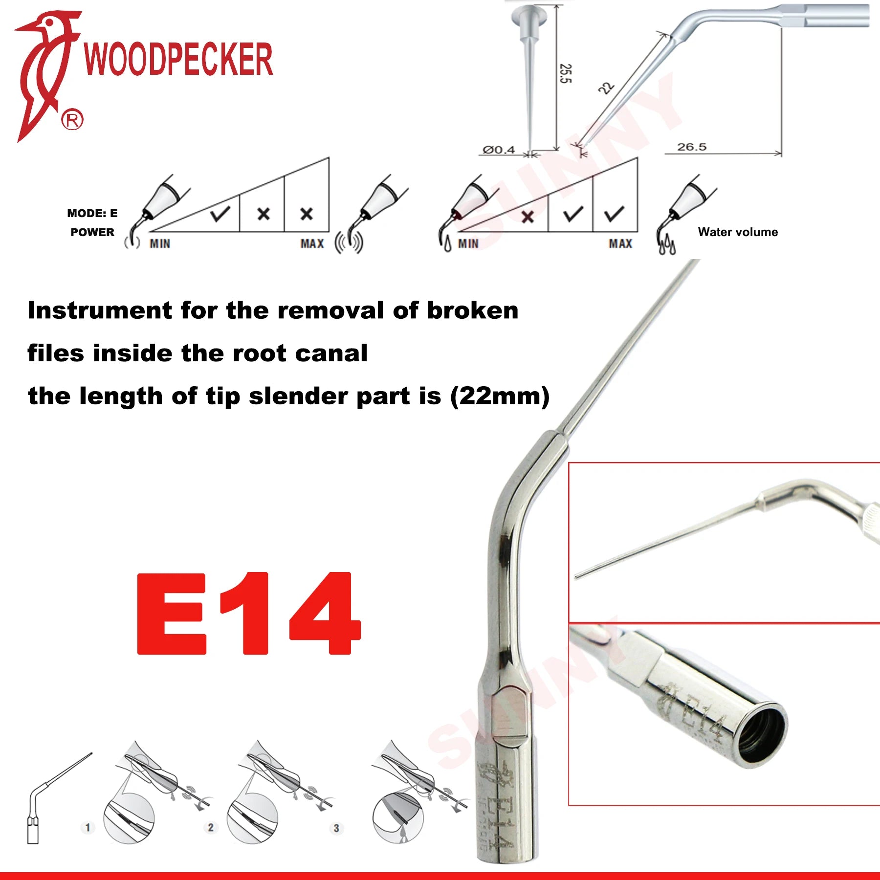 Dentistry Supplies & Equipment Scaler Tips Ultrasonic Tooth Cleaning
(Picture of E14 Piece Offers + sizes and Detail)