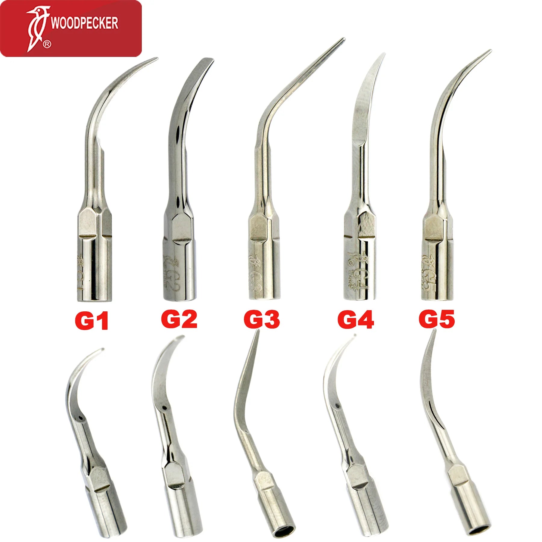 Dentistry Supplies & Equipment Scaler Tips Ultrasonic Tooth Cleaning
(Picture of G series tips)