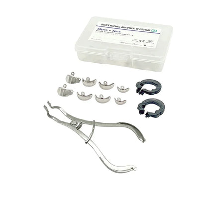 Dentistry Supplies Equipment Sectional Matrix System Resin Clamping Boxes Kit Offers 