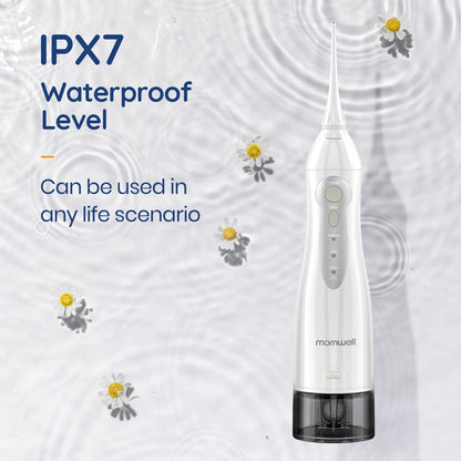 Dentistry Supplies & Equipment Smile Bright: Portable USB Water Teeth Flosser (IPX7 Waterproof Level Picture)