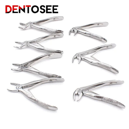 Dentistry Supplies & Equipment Tooth Extraction Forceps Set: Complete Pliers Kit