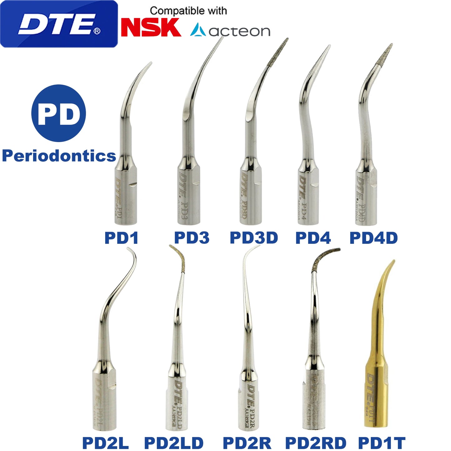 Dentistry Supplies & Equipment Ultrasonic Tooth Cleaning - All Woodpecker DTE Series PD shown on the picture