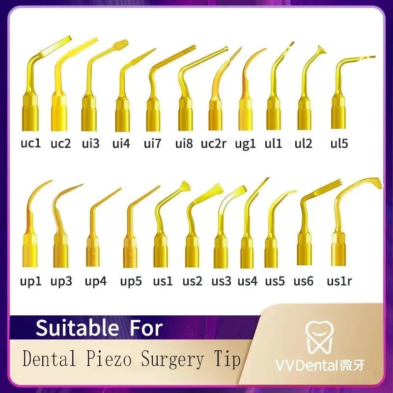 Dentistry Supplies & Equipment Ultrasonic VVDental Piezo Surgery All Tips available shown on the picture