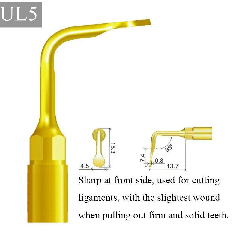 Dentistry Supplies & Equipment Ultrasonic VVDental Piezo Surgery Tip (Picture of UL5 piece Offers + details)