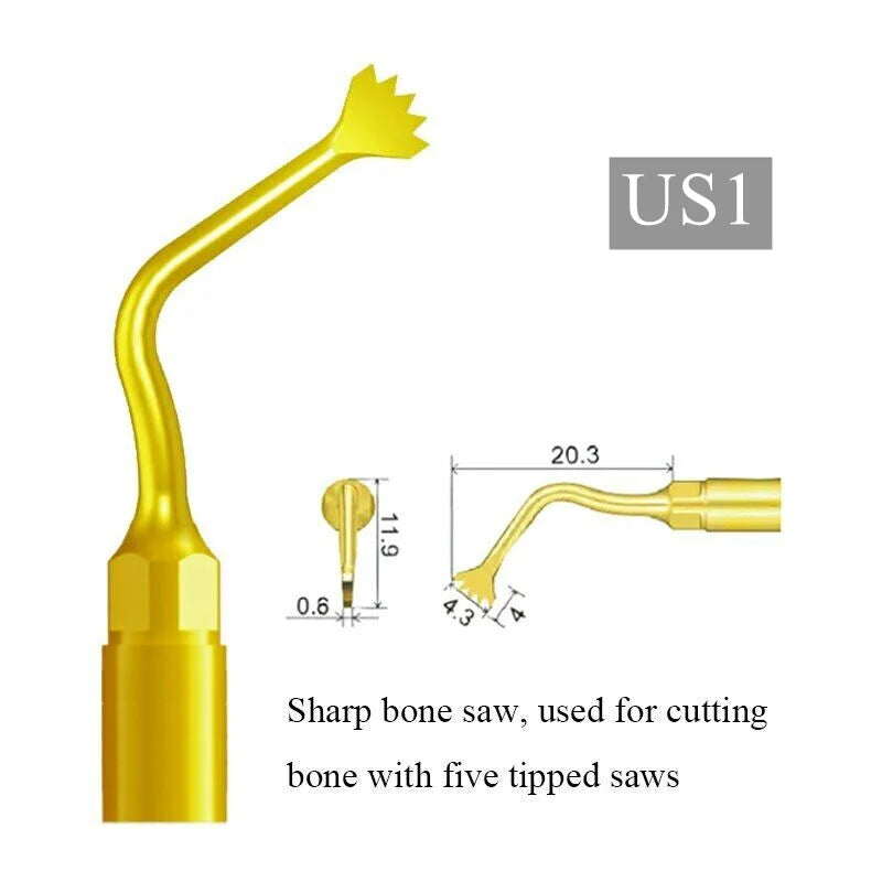Dentistry Supplies & Equipment Ultrasonic VVDental Piezo Surgery Tip (Picture of US1 piece Offers + details)