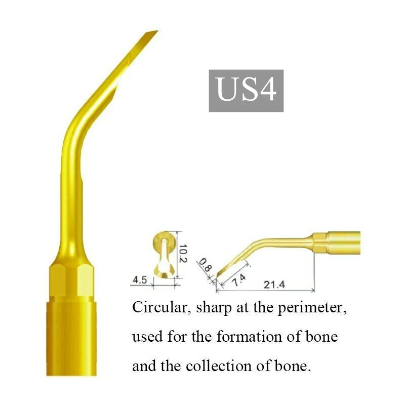 Dentistry Supplies & Equipment Ultrasonic VVDental Piezo Surgery Tip (Picture of US4 piece Offers + details)