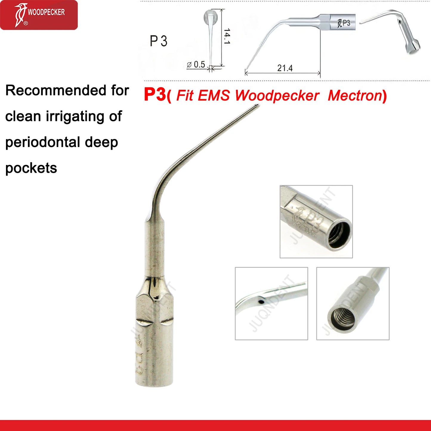 Dentistry Supplies & Equipment Woodpecker Dental Ultrasonic Scaler Build In UDS N2/N3 Scaler Tips (Picture of Scaler Tip Set P3 (Fit EMS Woodpecker Mectron) Offers + details +sizes)