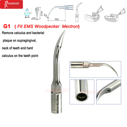 Dentistry Supplies & Equipment Woodpecker Dental Ultrasonic Scaler Build In UDS N2/N3 Scaler Tips (Picture of Scaler Tip Set G1 (Fit EMS Woodpecker Mectron) Offers + details +sizes)