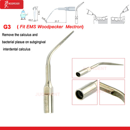 Dentistry Supplies & Equipment Woodpecker Dental Ultrasonic Scaler Build In UDS N2/N3 Scaler Tips (Picture of Scaler Tip Set G3 (Fit EMS Woodpecker Mectron) Offers + details +sizes)