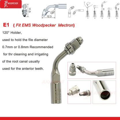 Dentistry Supplies & Equipment Woodpecker Dental Ultrasonic Scaler Build In UDS N2/N3 Scaler Tips (Picture of Scaler Tip Set E1 (Fit EMS Woodpecker Mectron) Offers + details +sizes)