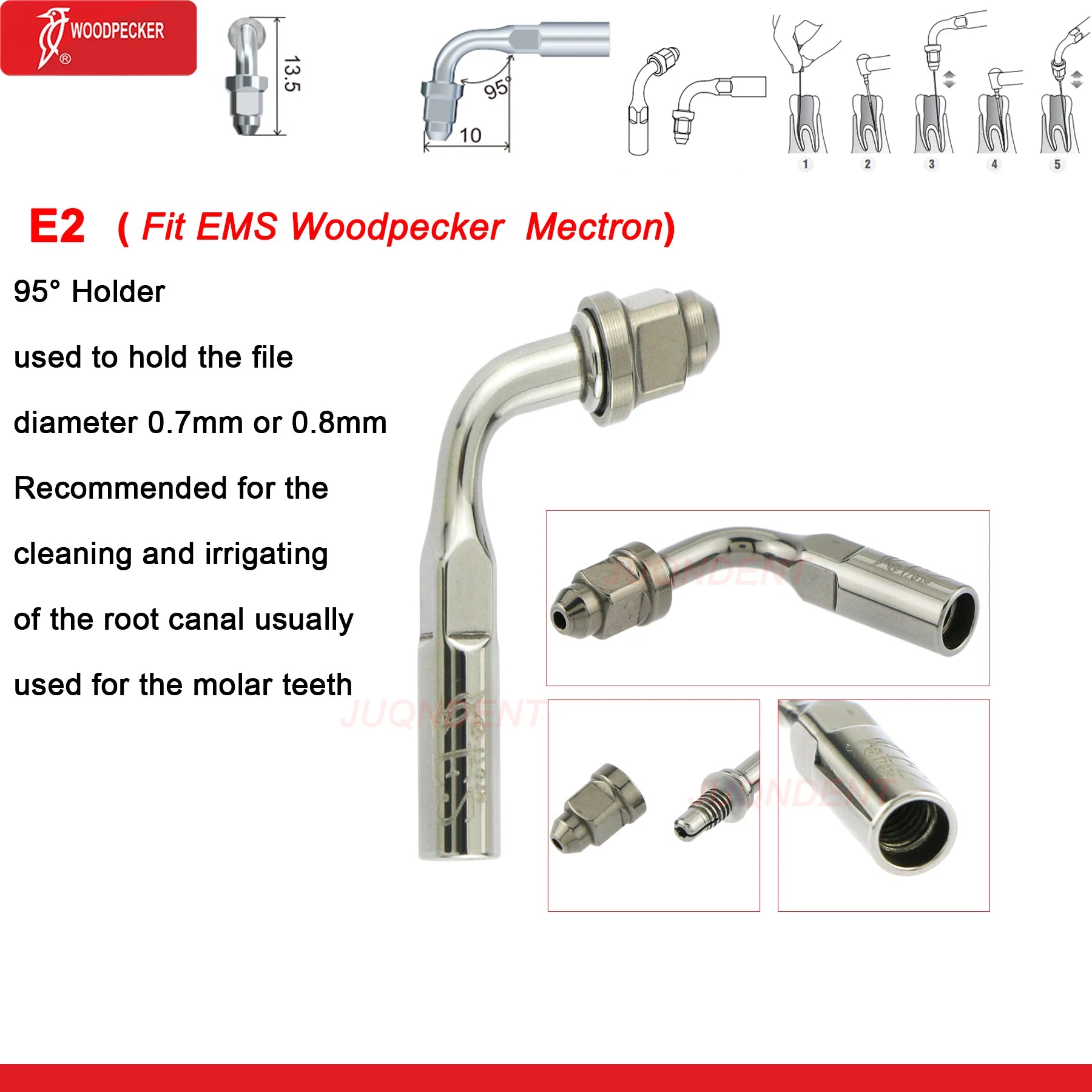 Dentistry Supplies & Equipment Woodpecker Dental Ultrasonic Scaler Build In UDS N2/N3 Scaler Tips (Picture of Scaler Tip Set E2 (Fit EMS Woodpecker Mectron) Offers + details +sizes)