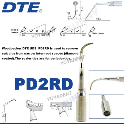 Dentistry Supplies & Equipment Woodpecker DTE Ultrasonic Piezo Scaler PD2RD