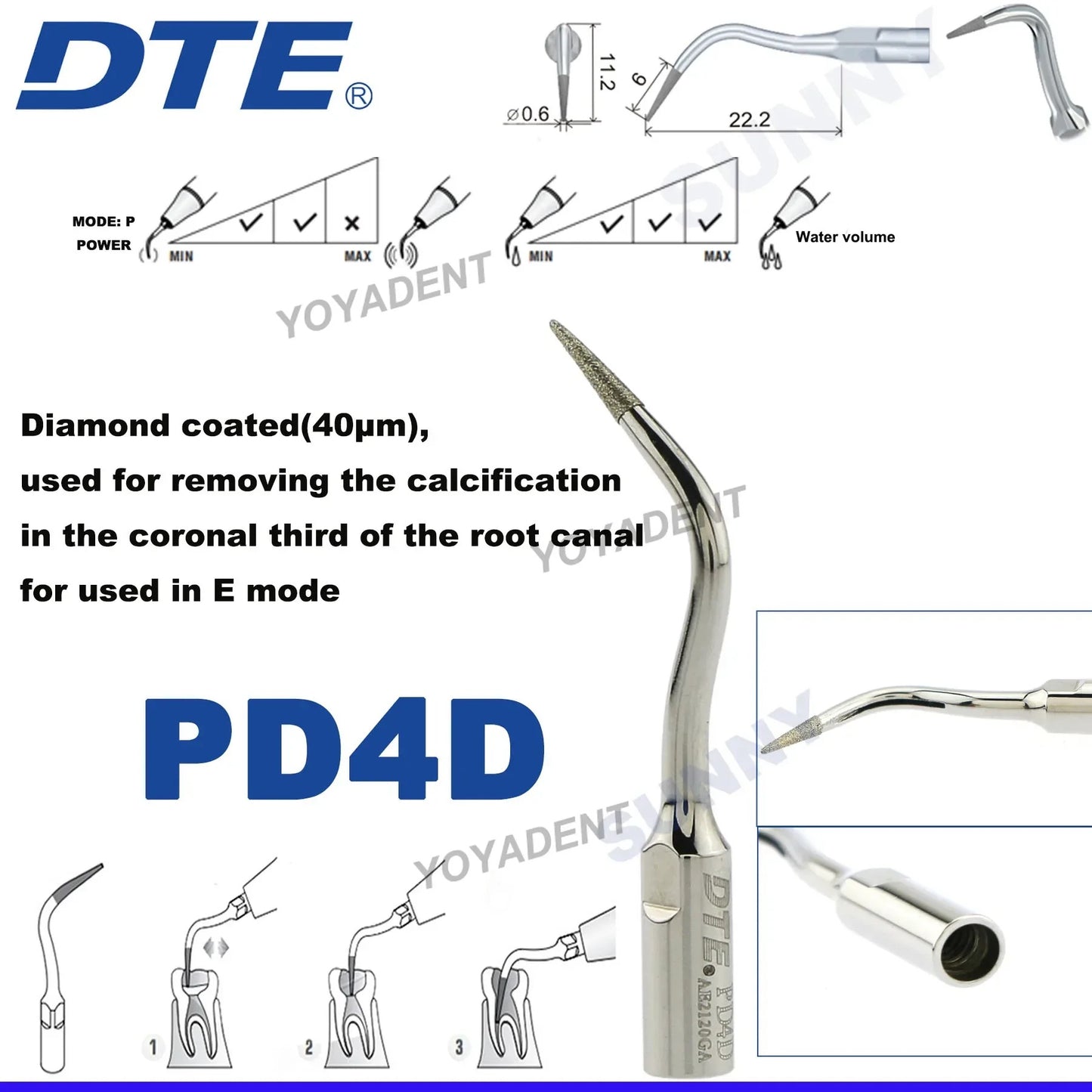 Dentistry Supplies & Equipment Woodpecker DTE Ultrasonic Piezo Scaler PD4D