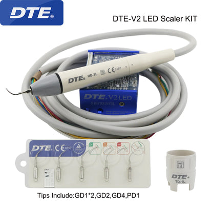 Dentistry Supplies & Equipment Woodpecker DTE Ultrasonic Scaler DTE-V2-LED-KIT 