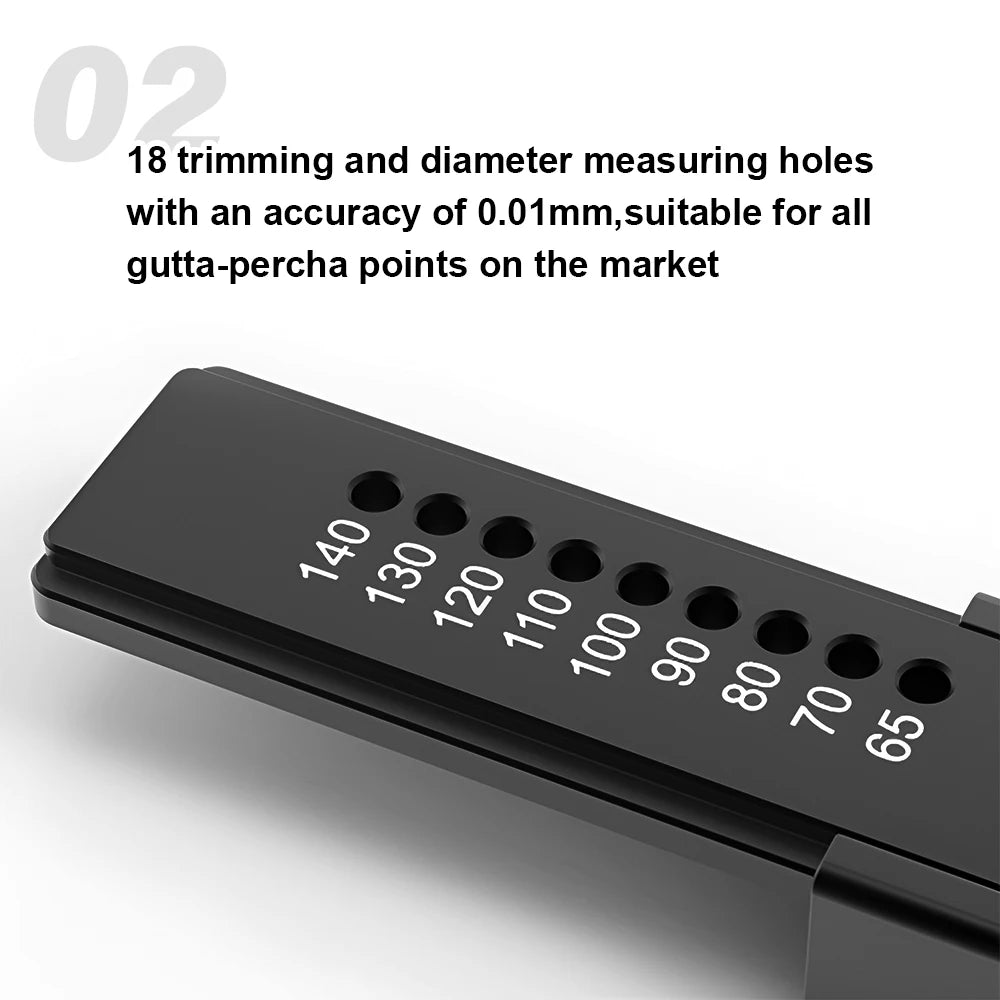 Dentistry Supplies & Equipment Woodpecker R1 Gauge Gutta-Perch-Points (18 trimming and measuring holes Picture)