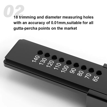 Dentistry Supplies & Equipment Woodpecker R1 Gauge Gutta-Perch-Points (18 trimming and measuring holes Picture)