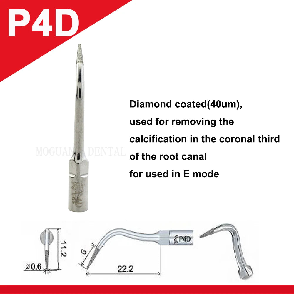 Dentistry Supplies & Equipment Woodpecker Ultrasonic Tips Periodontics (P4D set 1 piece offers with sizes and details)