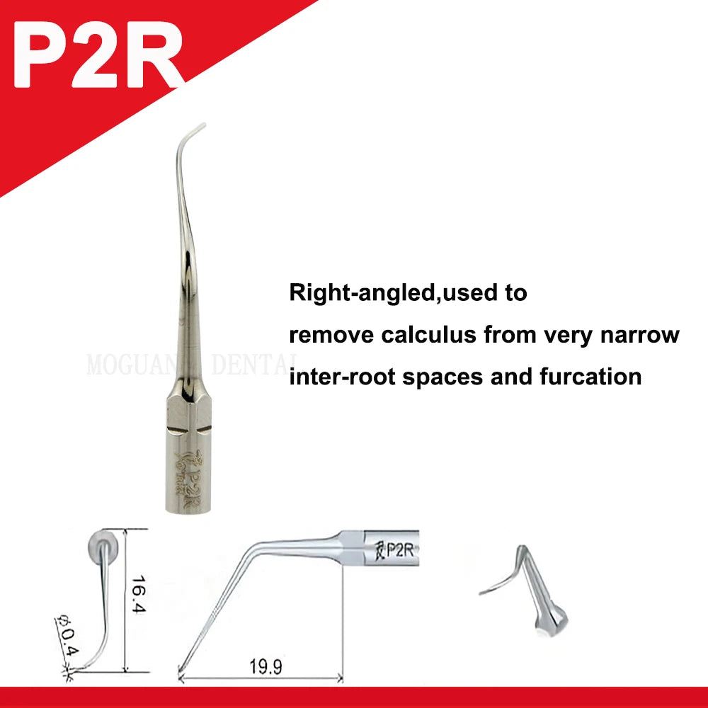 Dentistry Supplies & Equipment Woodpecker Ultrasonic Tips Periodontics (P2R set 1 piece offers with sizes and details)