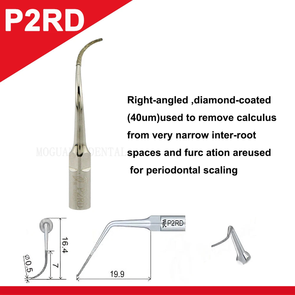 Dentistry Supplies & Equipment Woodpecker Ultrasonic Tips Periodontics (P2RD set 1 piece offers with sizes and details)