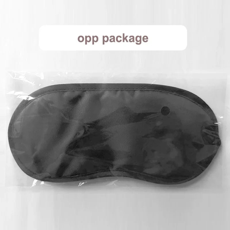 Disposable Sleep Eye Mask Blindfold (Hotel rooms, 50 Pieces) Individual Plastic Bag For costumers use