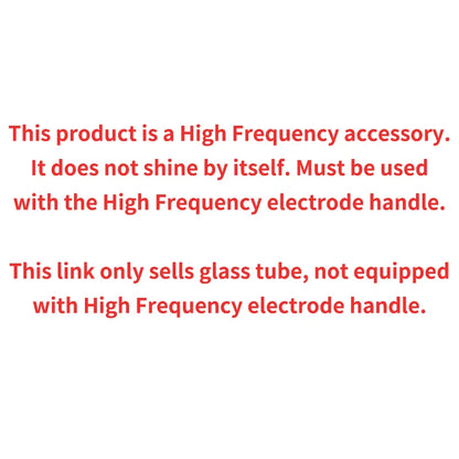 Jem Wellness Collection Facial Care Tool, Neon Argon Electrode Nozzle Notifications of the products ONLY NOZZLES 