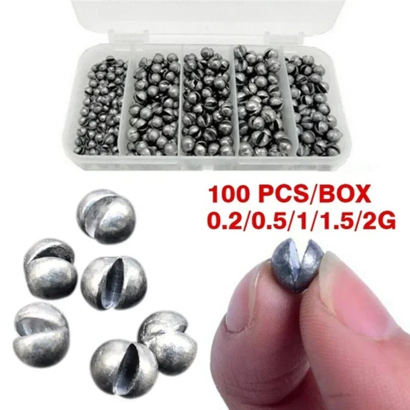 Fishing Supplies & Equipment, Bite lead Fishing  (100 pieces/box)