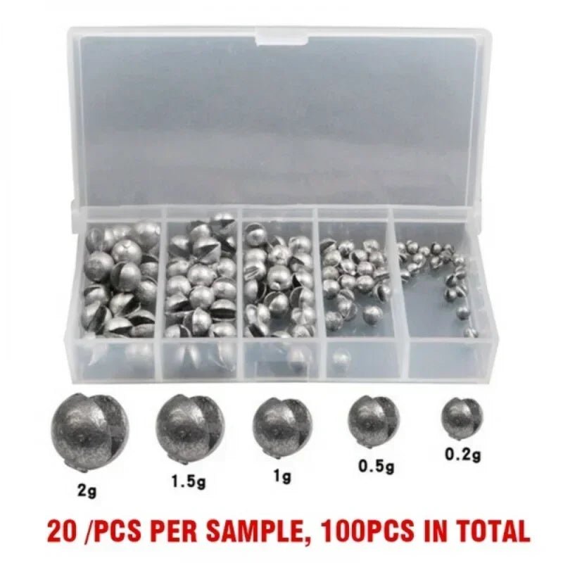 Fishing Supplies & Equipment, Bite lead Fishing  (100 pieces/box)