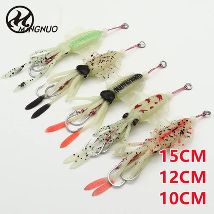 Fishing Supplies & Equipment, Colourful Squid Skirt Fishing Lures for Fishermen (Bait)