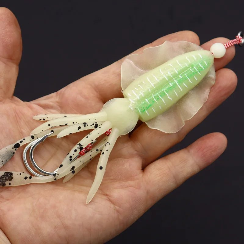 Fishing Supplies & Equipment, Colourful Squid Skirt Fishing Lures for Fishermen (Bait)