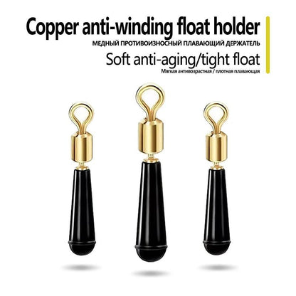 Fishing Supplies & Equipment, Fishing Float Holders Copper Ring (10 Pieces/Set)