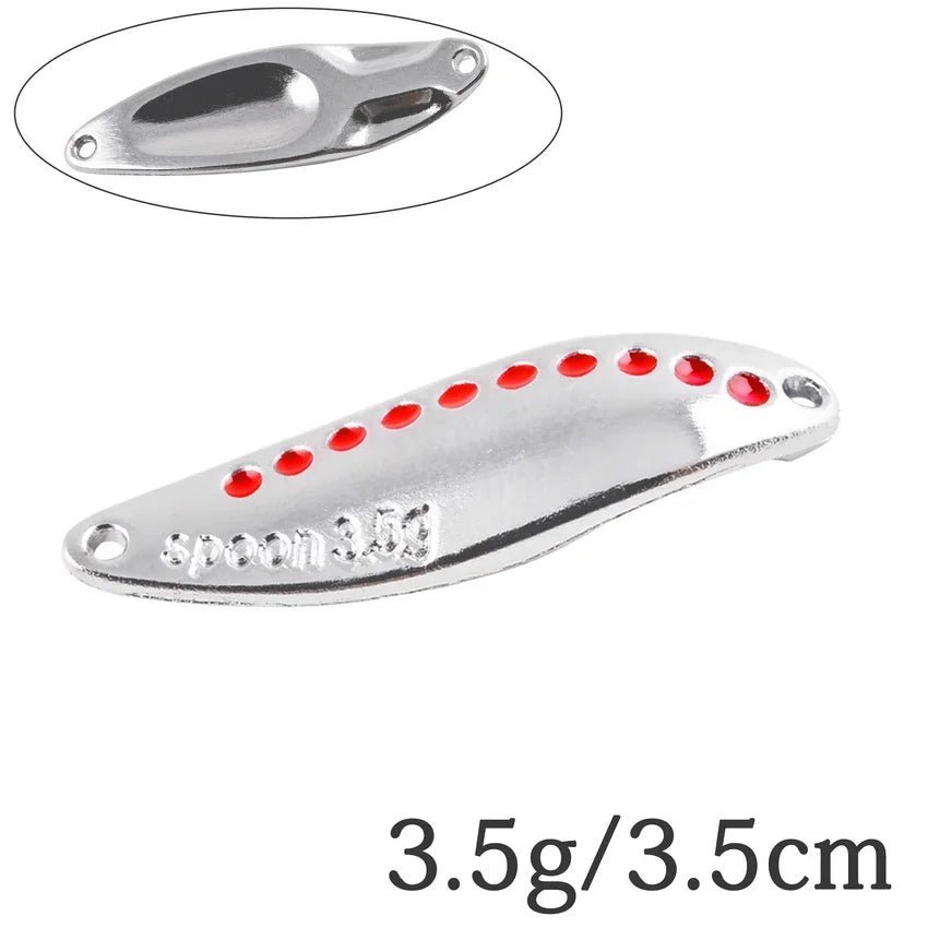 Fishing Supplies Equipment Fishing Metal Spinners Spoon Lures (2.5 to 30 g)