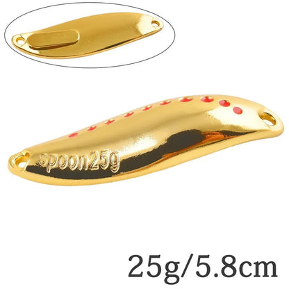 Fishing Supplies Equipment Fishing Metal Spinners Spoon Lures (2.5 to 30 g)